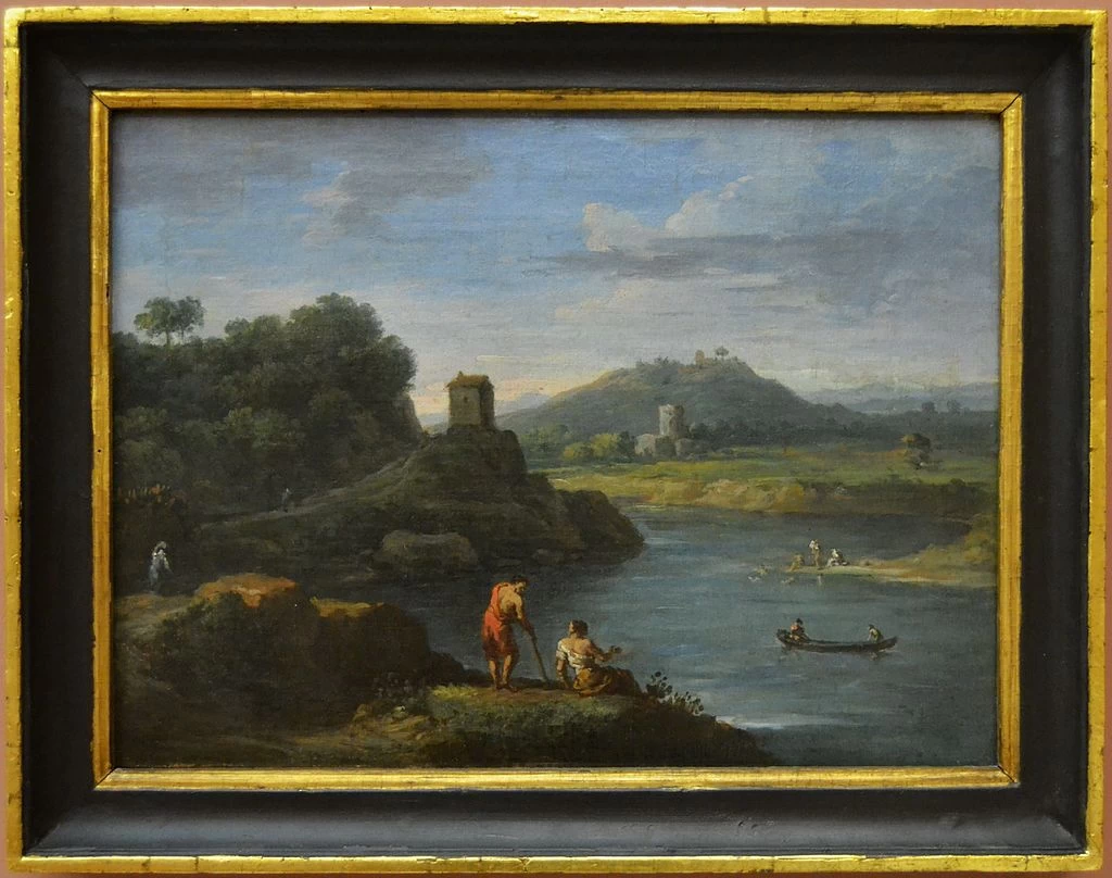 Veduta del Tevere a Acqua Acetosa - Museu de Belles Arts de València